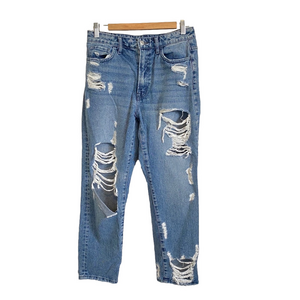 Aritzia Flying Monkey Jeans High Rise Destroyed Size 28